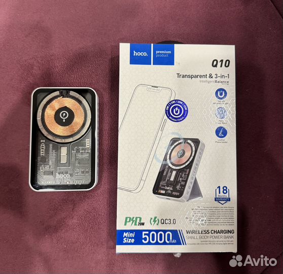Внешний аккумулятор Hoco Q10 5000 мА/ч