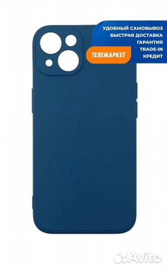 Накладка силикон для Apple iPhone 14 Plus с микроф