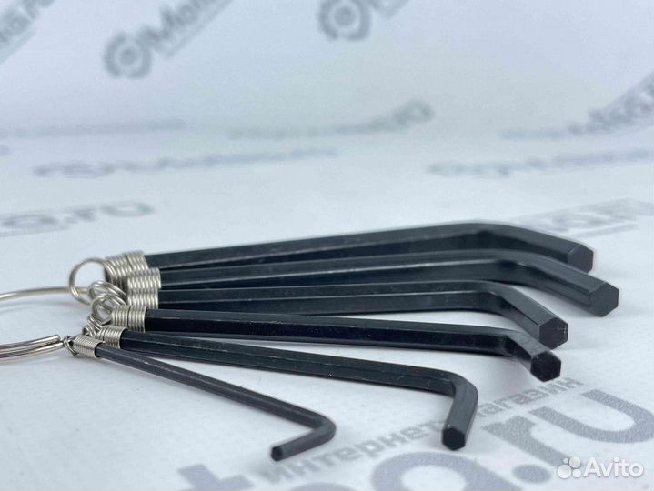 Набор шестигранников на кольце (6 предметов)