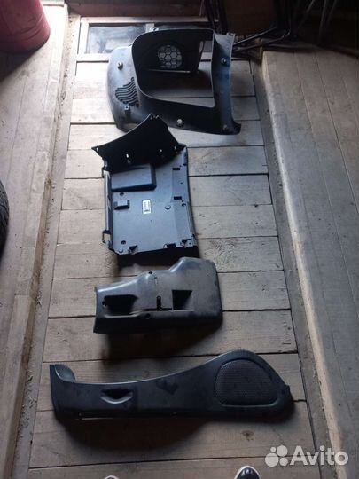 Внутенний пластик нива шевроле