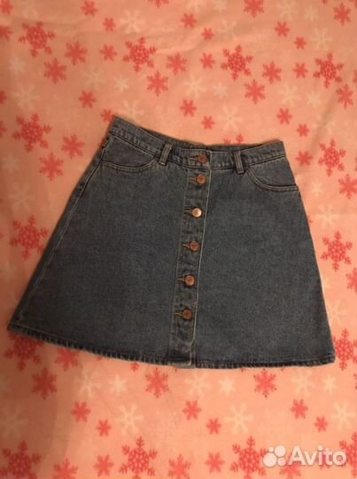 Юбка джинсовая