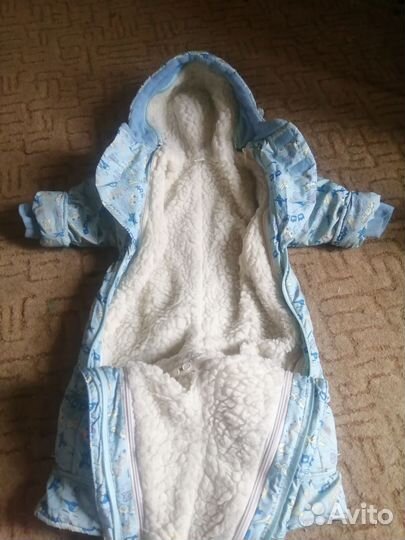 Комбинезон трансформер осень-зима