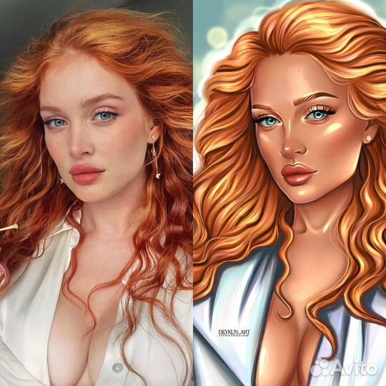 Портрет по фото на заказ