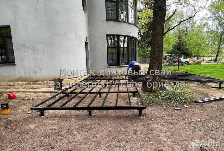 Сваи винтовые для фундамента