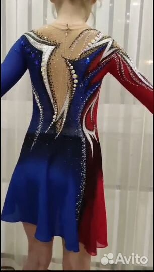 Платье для фигурного катания 140-146