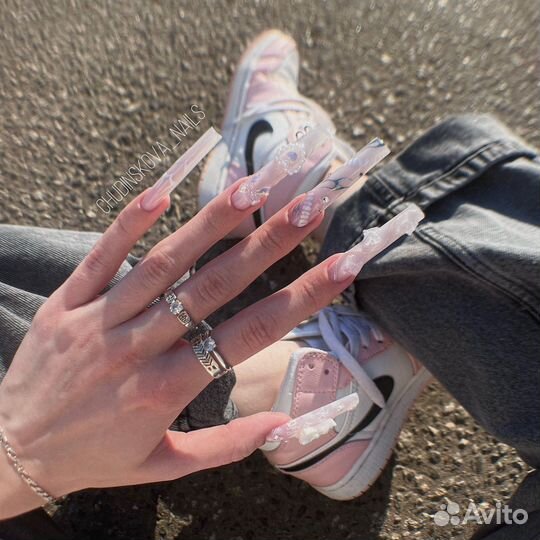 Маникюр Наращивание ногтей