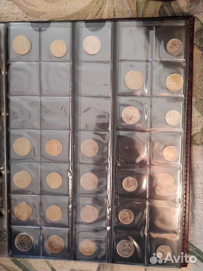Погодовка монет России в большом альбоме