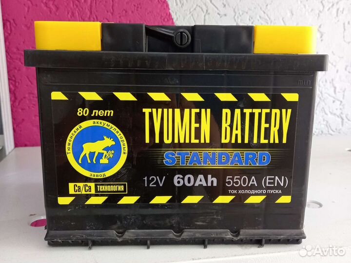 Аккумулятор Tyumen Battery 60Ah