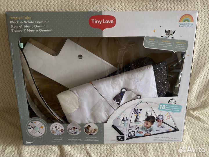 Развивающий коврик tiny love день и ночь