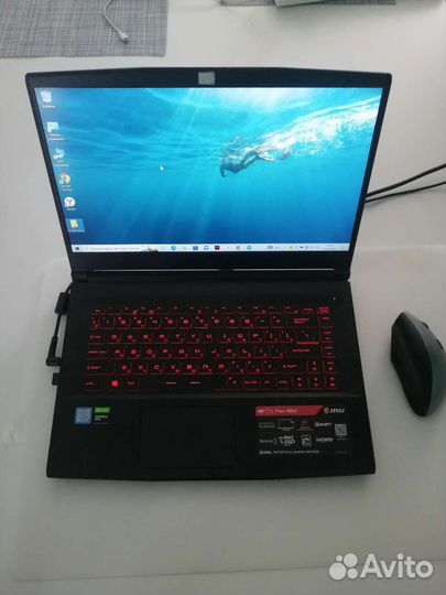 Ноутбук MSI, core i7