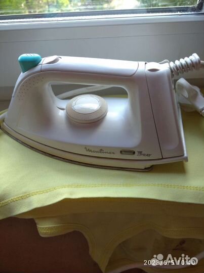Утюг moulinex и утюг СССР