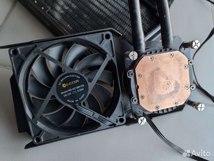 Водяное охлаждение для видеокарт nvidia id cooling