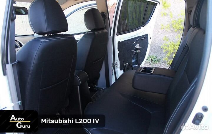 Чехлы на Mitsubishi L-200 4 дорестаилинг
