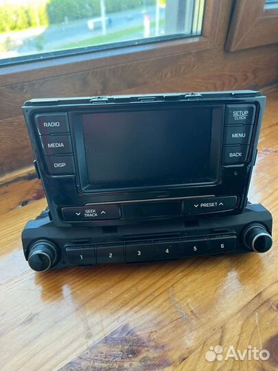Магнитола hyundai solaris 2 оригинал