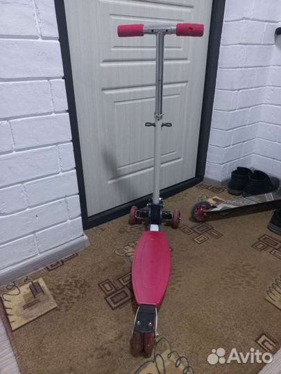 Самокат детский двухколесный бу