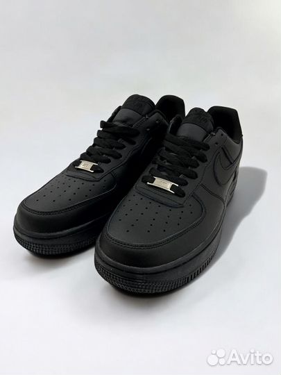 Кроссовки nike air force черные