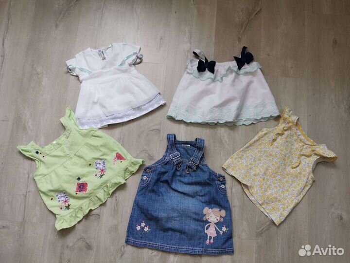 Одежда брендовая фирменная для девочки 1-3 года