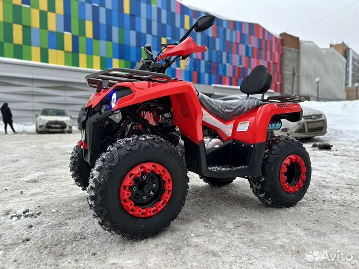 Квадроцикл motax Grizlik 200 Ultra красный