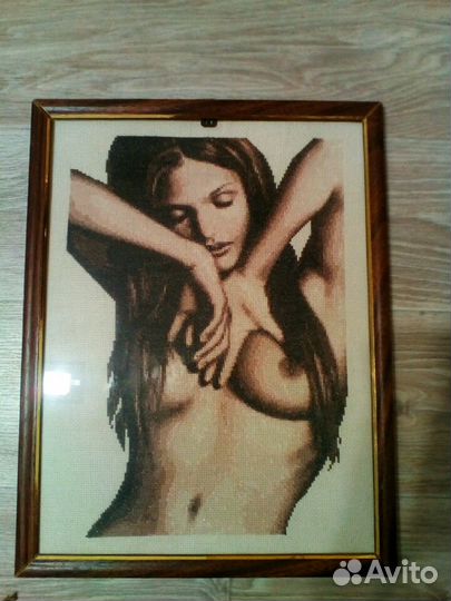 Картина вышитая крестиком