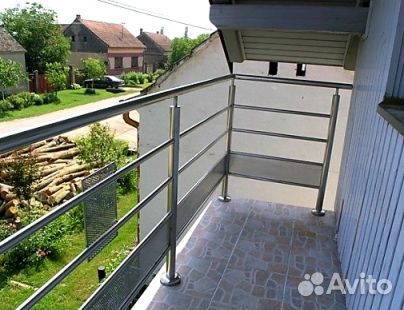 Перила для лестниц из нержавеющей стали