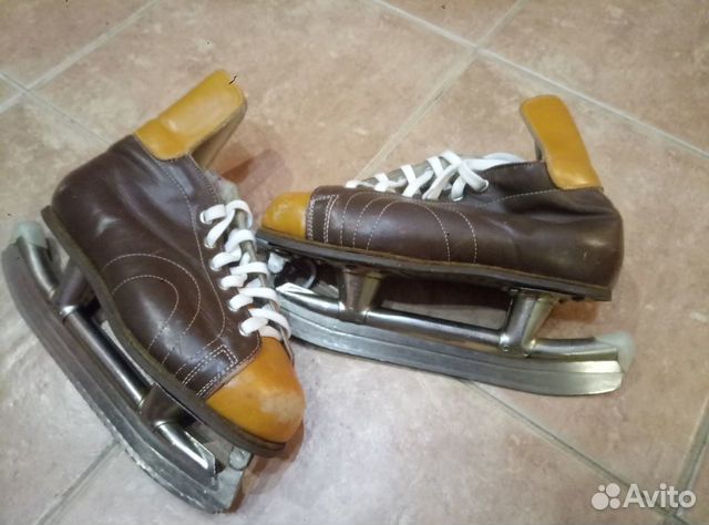 Коньки-дутики хоккейные детские р.35