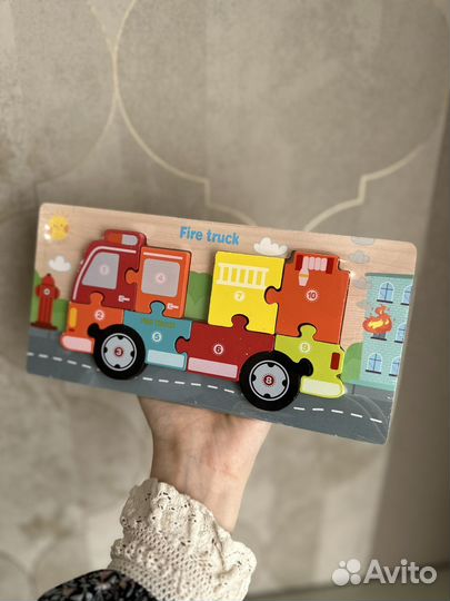 Развивающие деревянные игрушки