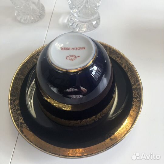 Чашка с блюдцем