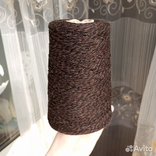 Кардный меринос art. Zephir-rev/ бобинная пряжа