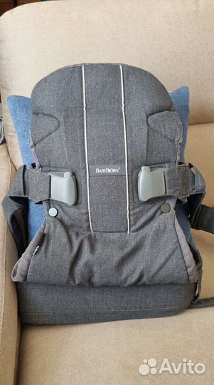 Эргорюкзак кенгуру babybjorn one cotton