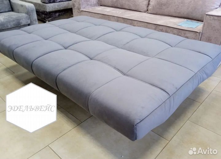 Диван раскладной клик кляк серый