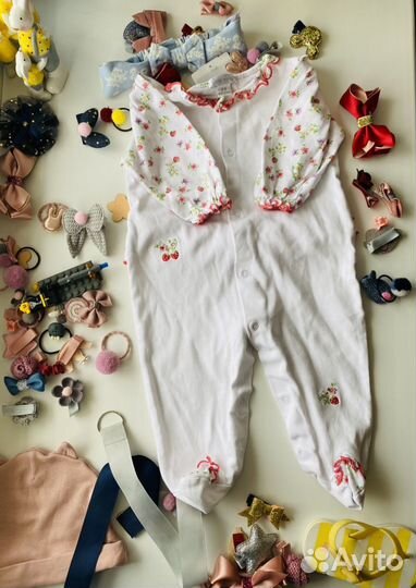 Одежда для девочки некст зара 68 новое бу