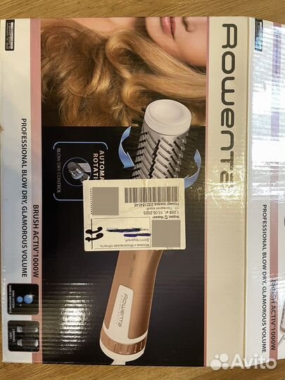 Фен щетка rowenta