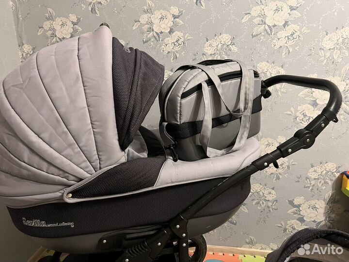 Коляска 3 в 1 camarelo