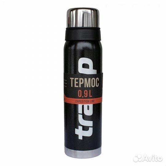 Термос черный 0,9 л tramp (TRC-027)