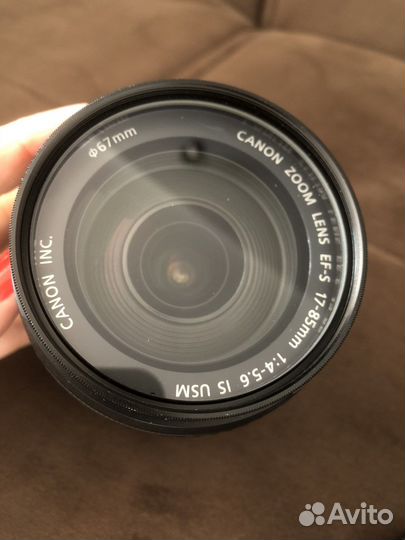 Объектив canon 17-85