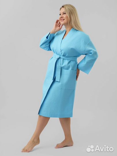 Халат банный вафельный Артикул 1243 - 1240