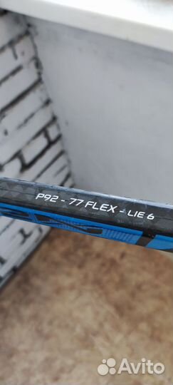 Клюшка хоккейная bauer левый хват взрослая бу