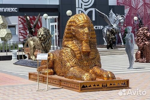 Малые архитектурные формы. Скульптуры из металла