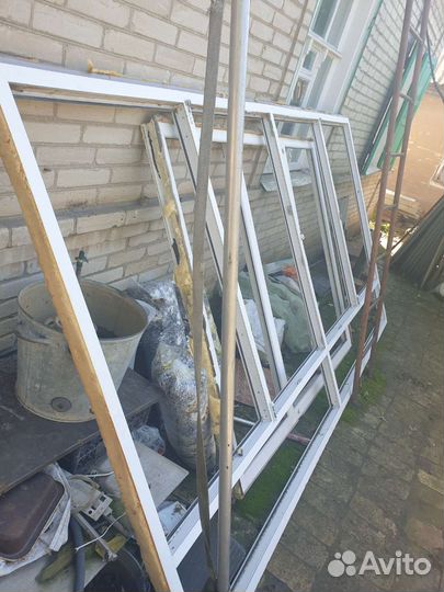 Окна пластиковые бу