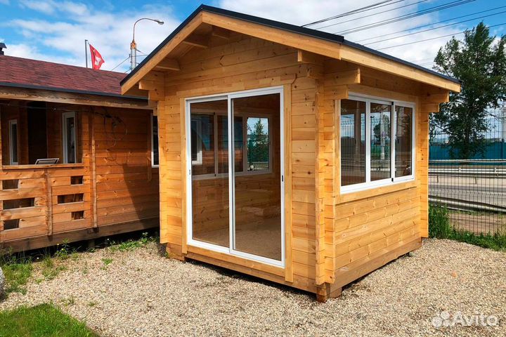 Закрытая беседка 3х3