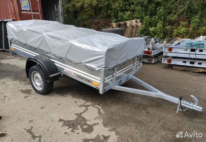 Прицеп бортовой 2,16х1,31м Тент 0,65м в Ульяновске
