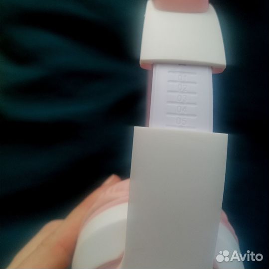 Беспроводные Наушники Кошачьи Ушки Светящиеся