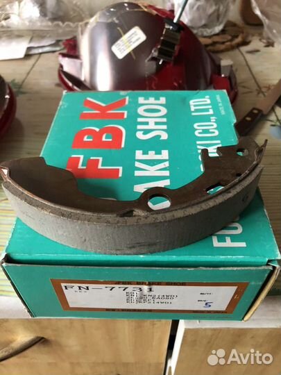 Тормозные колодки для Subaru Vivio