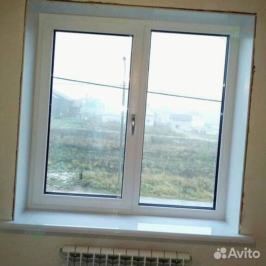 Пластиковое окно с установкой