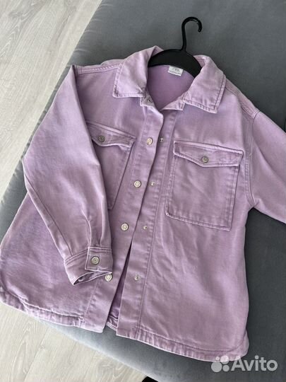 Джинсовая куртка zara 13-14 лет