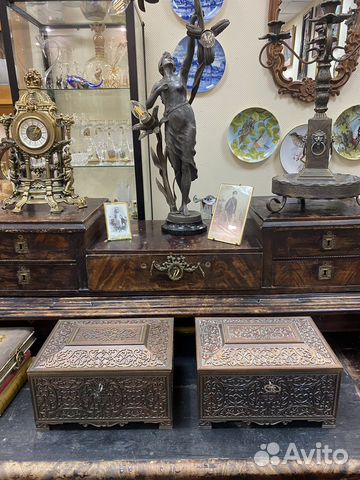 Шкатулка ларец СССР винтаж