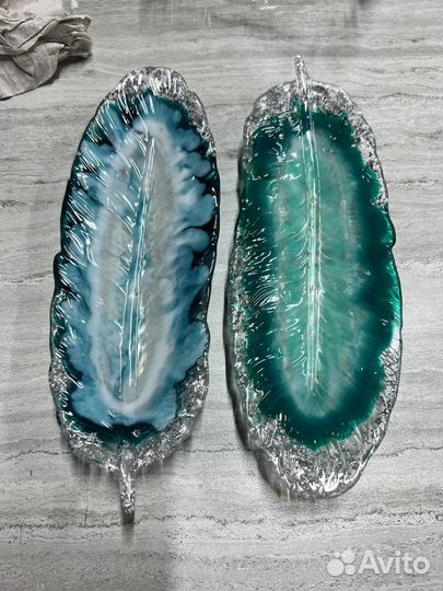 Силиконовый молд перо для эпоксидной смолы