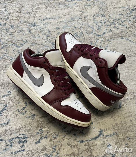 Nike air jordan 1 low bordeaux оригинал