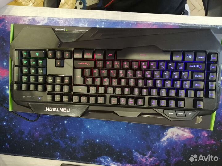 Игровая мембранная клавиатура panteon m250