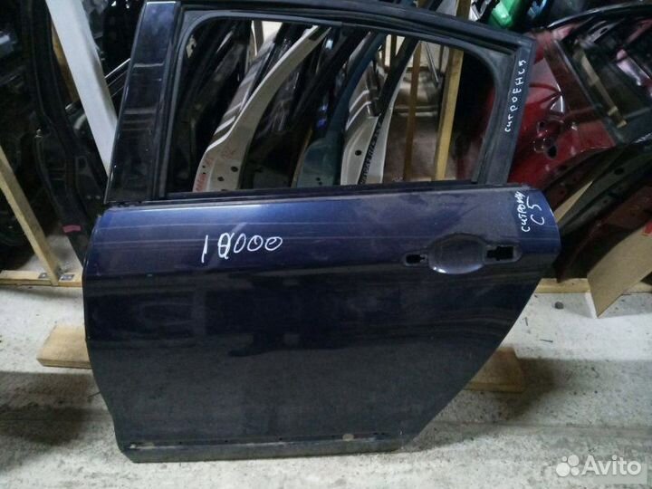 Дверь задняя левая Citroen C5 RD EW10A